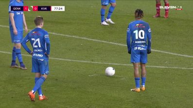 Theo Bongonda Mbul'Ofeko Batombo with a Spectacular Goal vs. KV Kortrijk
