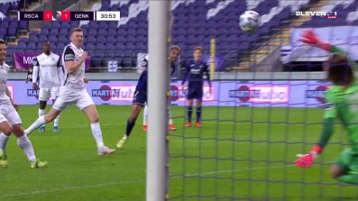 a Goal from RSC Anderlecht vs. KRC Genk