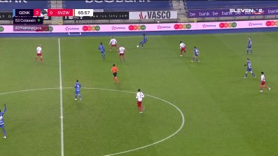 Junya Ito with a Goal vs. SV Zulte Waregem