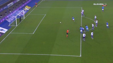 Theo Bongonda with a Penalty Goal vs. K. Beerschot V.A.