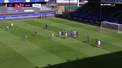 a Goal from OH Leuven vs. KRC Genk