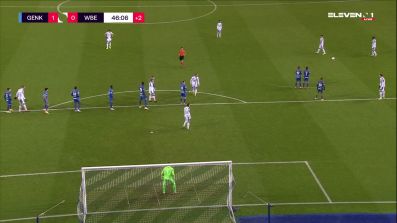 a Spectacular Goal from KRC Genk vs. Waasland-Beveren