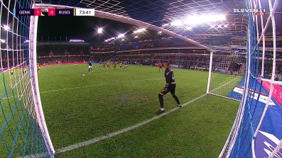 Ebere Paul Onuachu with a Penalty Goal vs. Union Saint-Gilloise