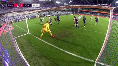 Cyriel Dessers with a Goal vs. RSC Anderlecht